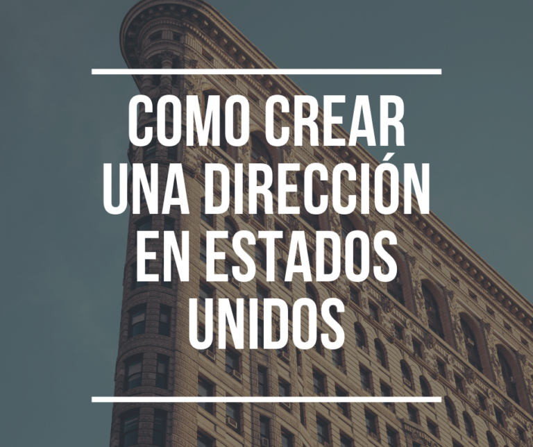 Como Crear Una Dirección En Estados Unidos