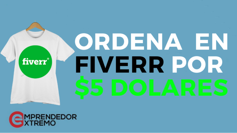 ¿Como hacer una orden en fiverr?
