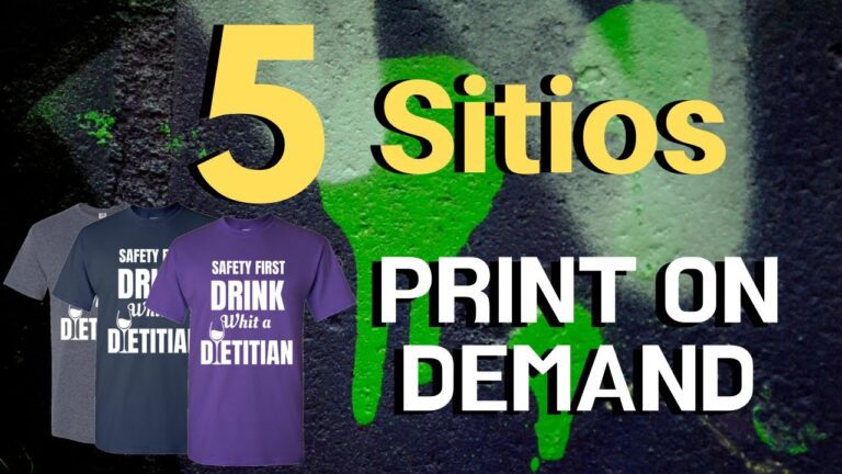 5 Sitios Webs Para Hacer Print on Demand POD