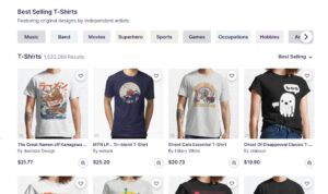 BEST SELLER TSHIRT EN REDBUBBLE O LOS MEJORES VENDIDOS EN REDBUBBLE