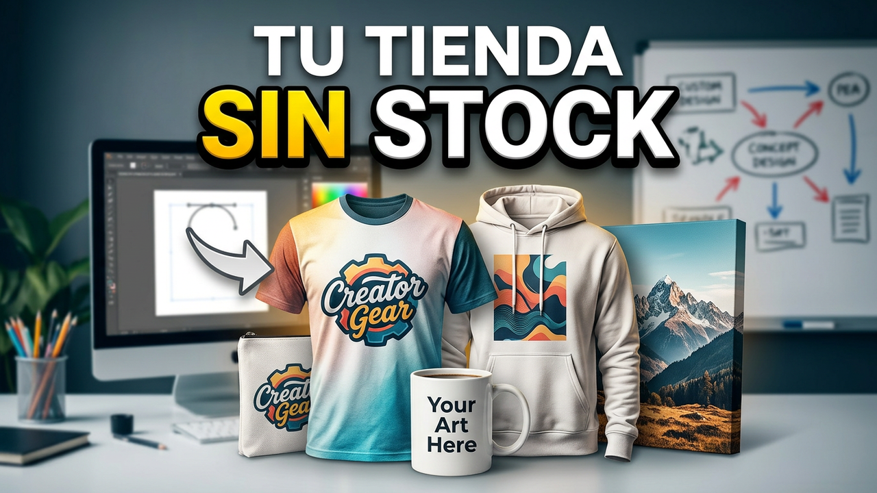 El Mejor Negocio Para Empezar Sin Dinero Ni Experiencia ¿Se puede ganar dinero con Print on Demand?