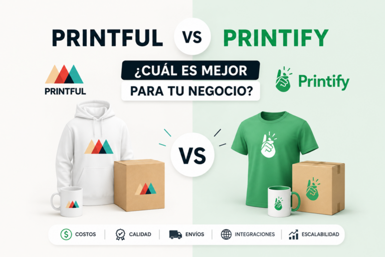 Printful vs Printify ¿Cuál Es Mejor?